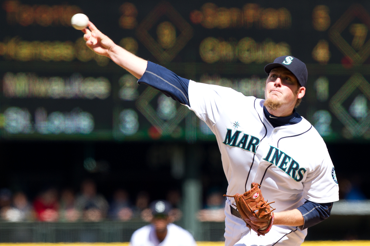 We spent the weekend at Safeco Field, where the Mariners won two