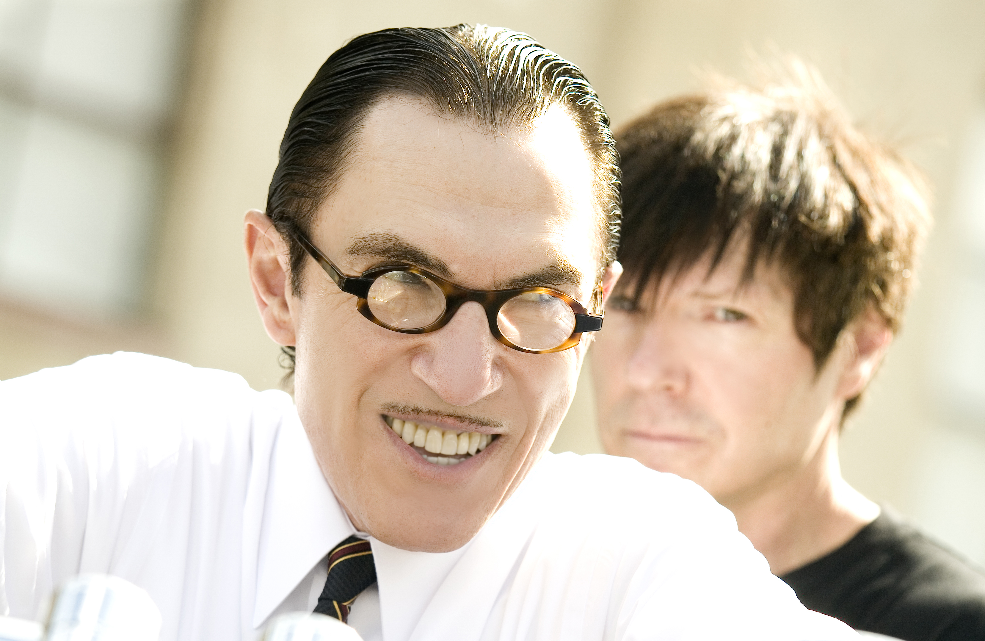 Sparks grins their way to the Neptune on Monday night.