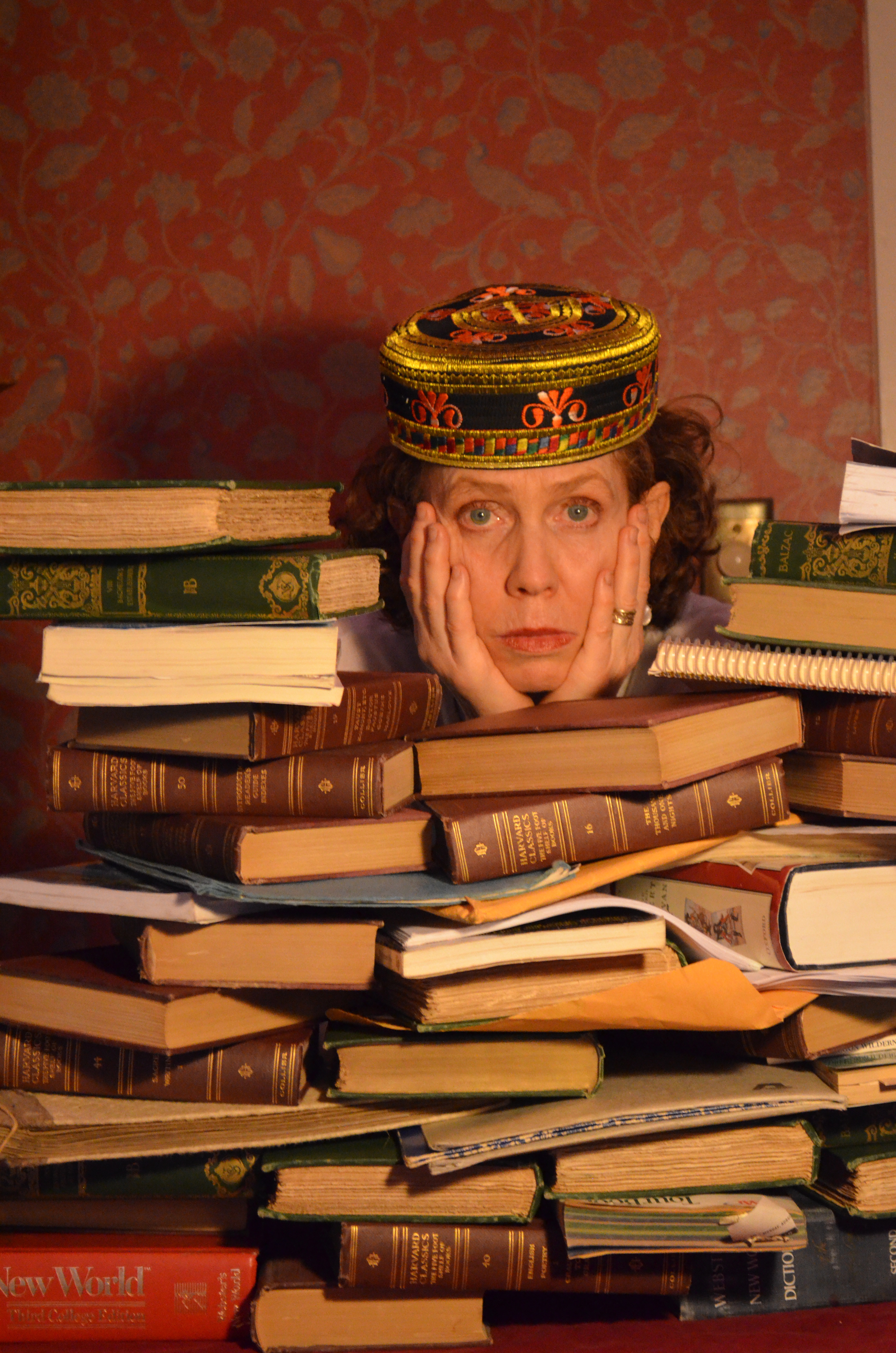 Ewald's homebody barricades herself at home.New City Theater