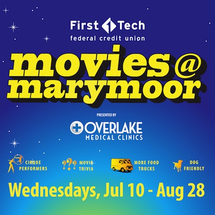 ENTER TO WIN HERE!Movies at Marymoor Park Back to the Future  Wednesday,