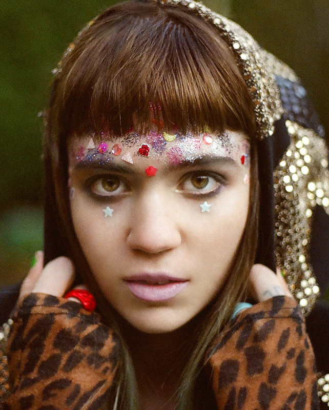 Grimes is playing a free show at the Paramount tonight, which by