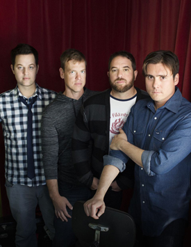 Join Jimmy Eat World for a few sad love songs at Showbox SoDo Monday, 7/15. Photo by Michael Elins.