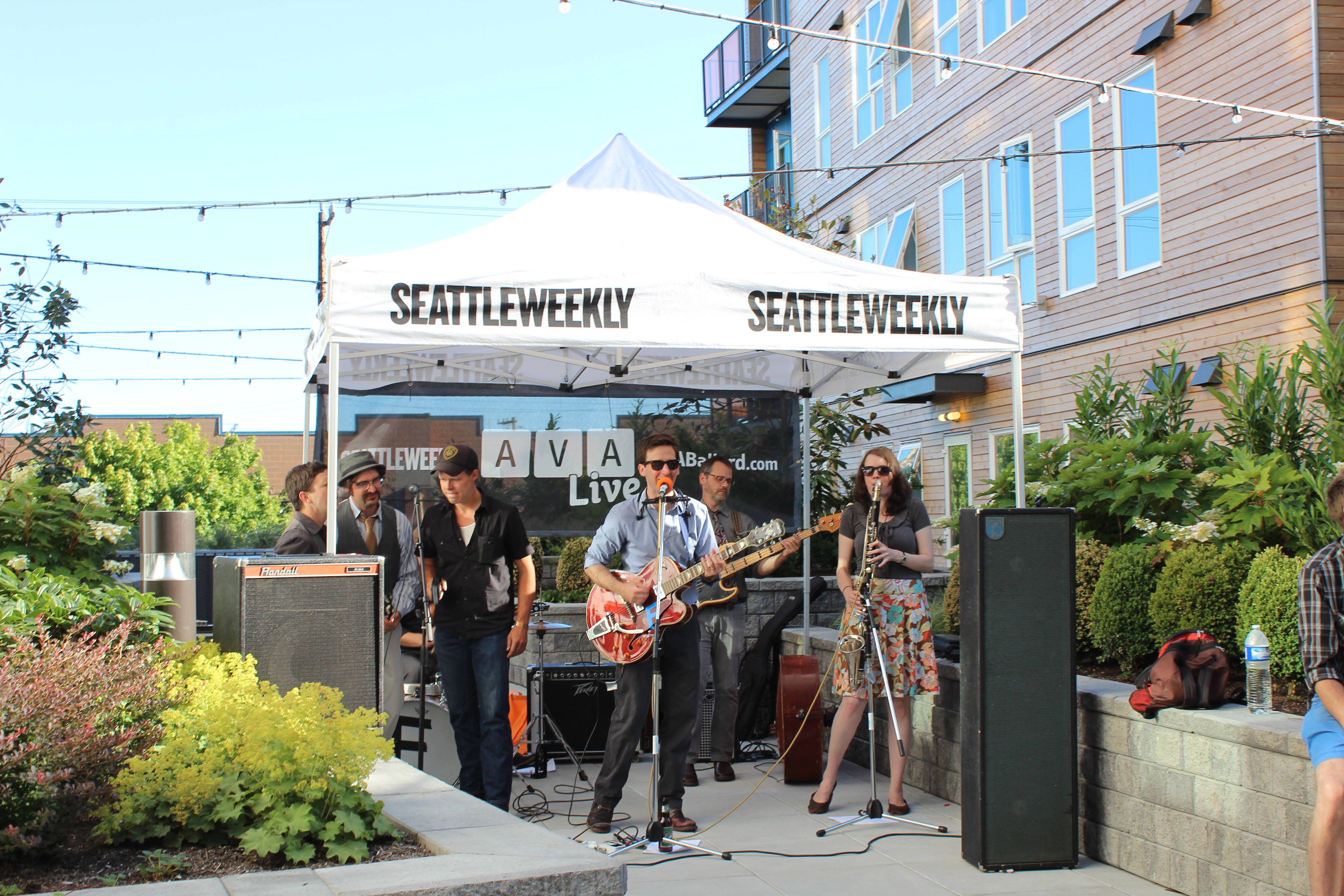 Seattle Weekly and AVA Ballard apartments teamed up to throw a bash