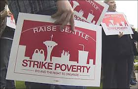 While fast food “strike poverty” strikes sweep the nation, local and state