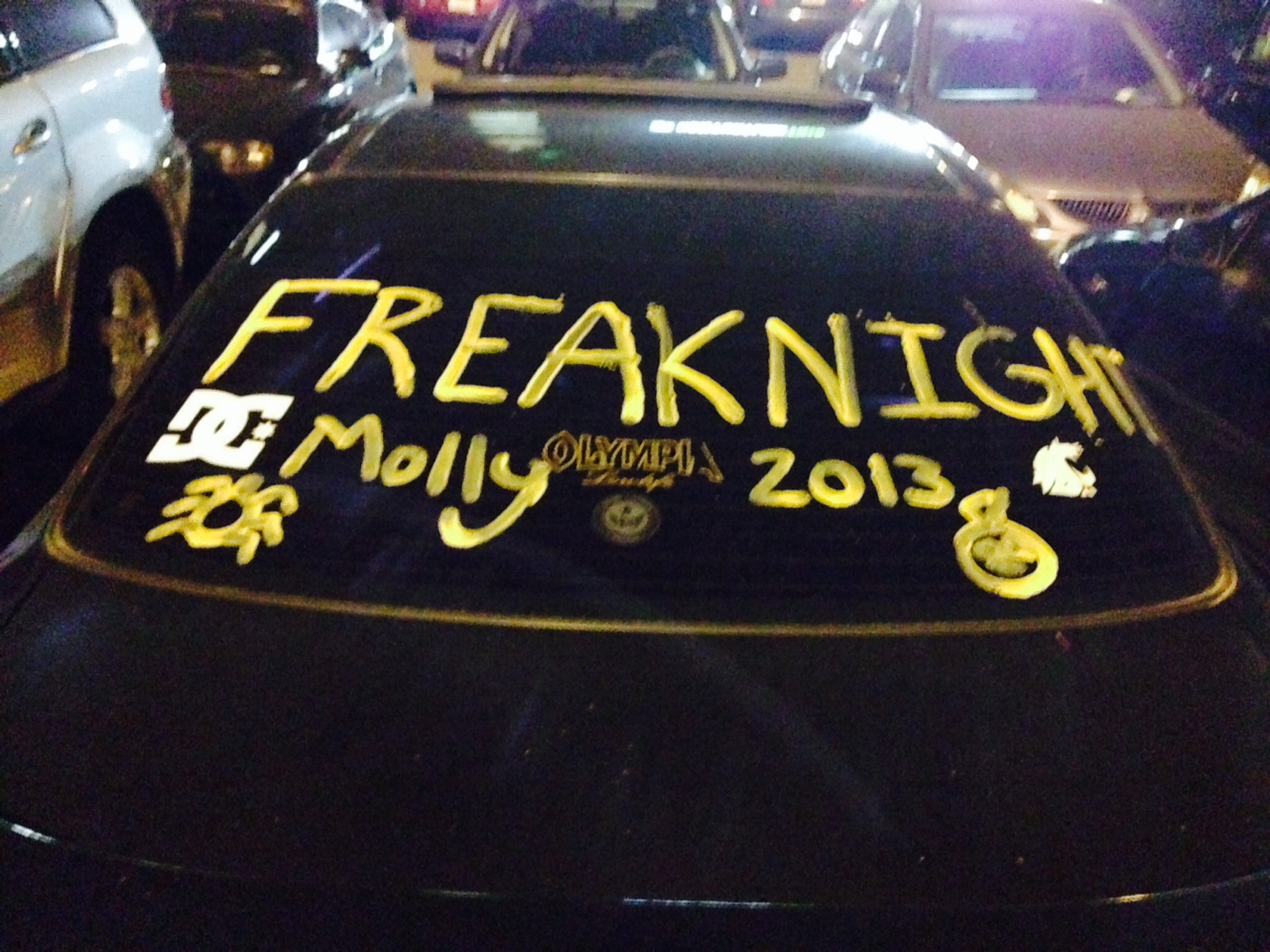 Freaknight: Like high school prom, but with even more drugs.