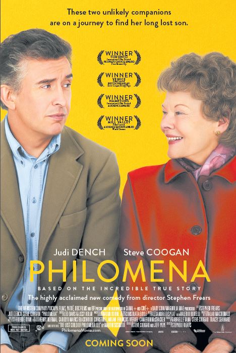 The Weinstein Company invites you to see PHILOMENATuesday | November 19, 2013 7PM  Rated: