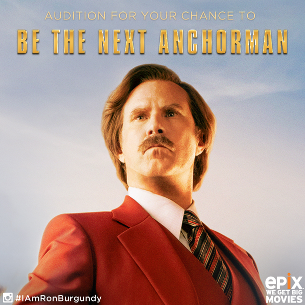 Audition for Your Chance to Be the Next Anchorman! Friday | November 29,
