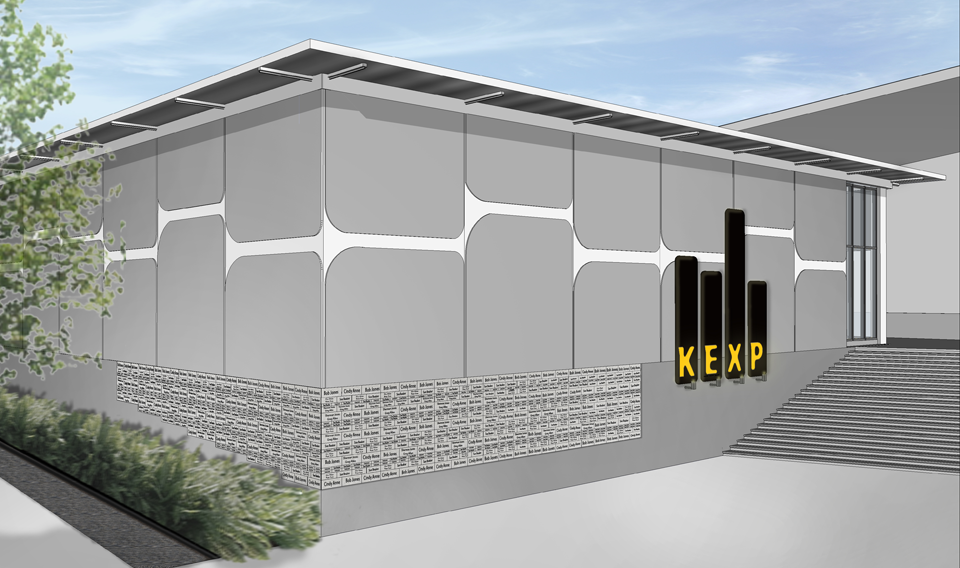 KEXP's new space age digs. All Renderings in this post courtesy of SKb Architects.