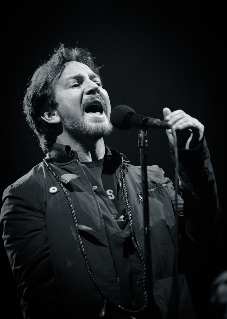 Eddie Vedder leads Pearl Jam at Key Arena.