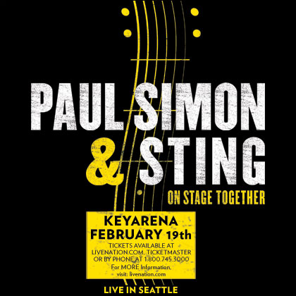 ENTER TO WIN HERE  Paul Simon & Sting On Stage Together Wednesday |