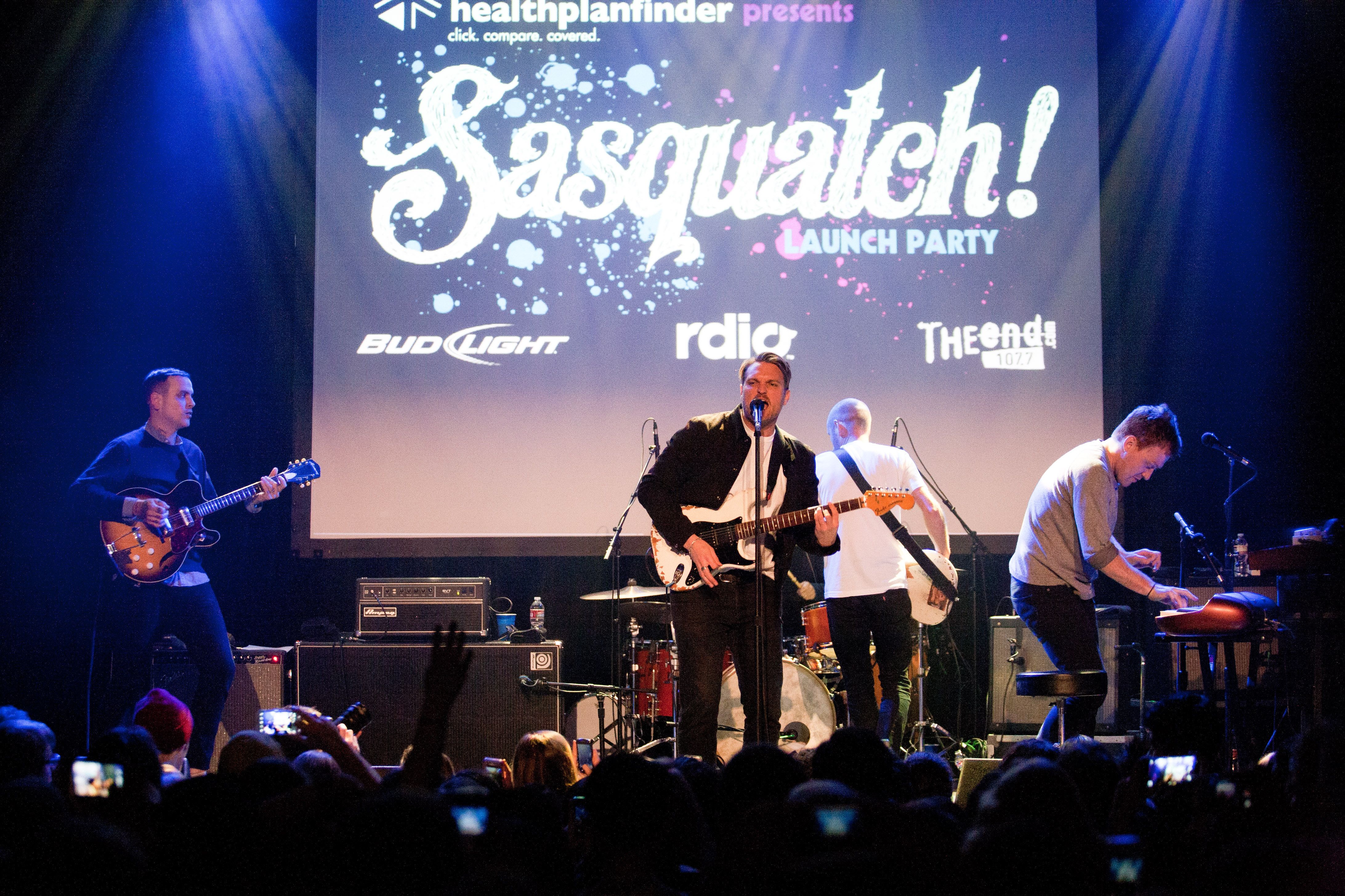 The Cold War Kids perform following the Sasquatch! Music Festival lineup announcement at the Neptune Theatre. Photo by Kyu Han