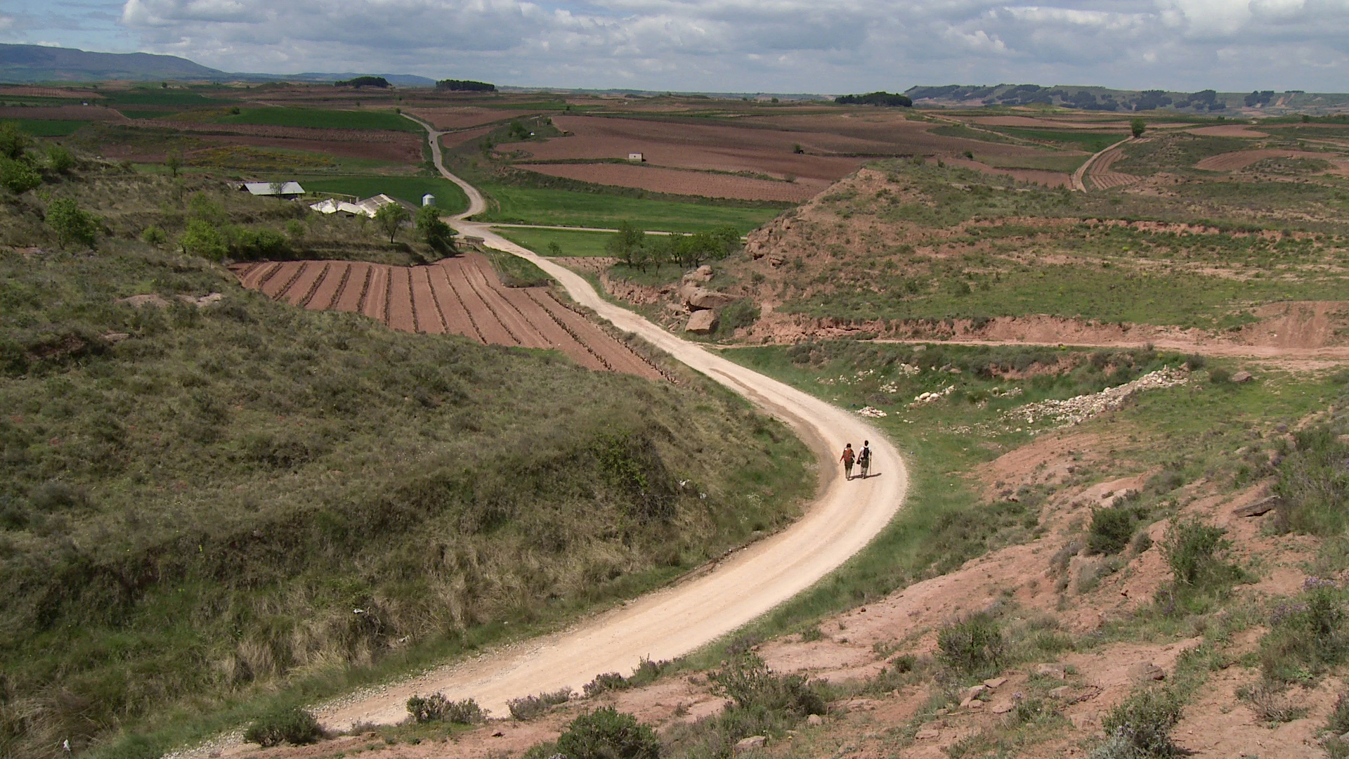The modern-day pilgrims on their ancient path.caminodocumentary.org