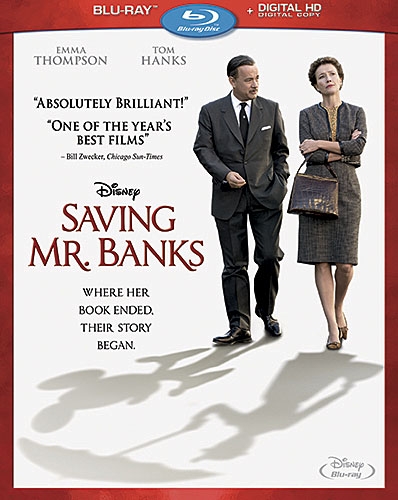 ENTER TO WIN HEREDisney Presents: Saving Mr. BanksBlu-Ray/DVD combo packTom Hanks and