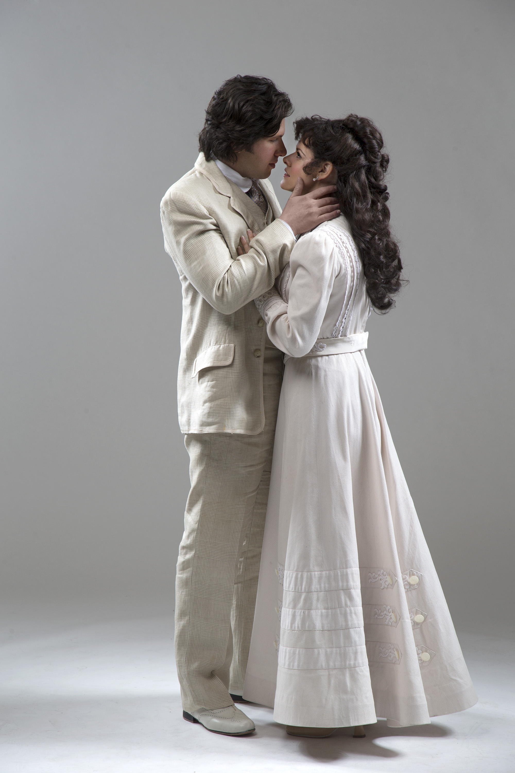 Hobson and Griffith as Forster’s lovers.