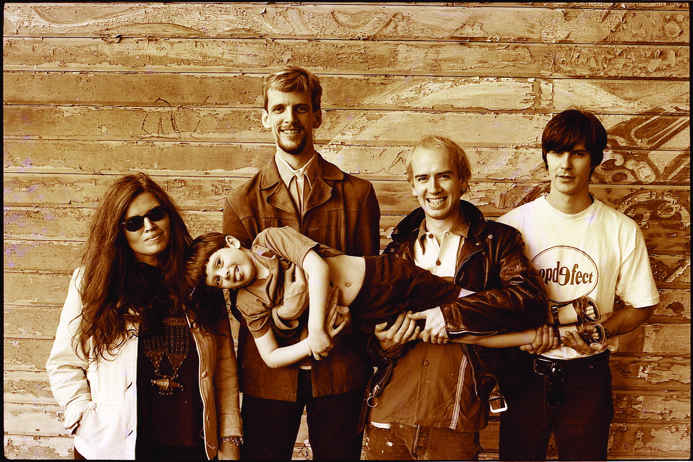 Olsen, as a boy, and Girl Trouble.