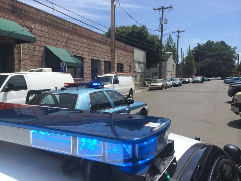 Man at 10/union incident is safely in police custody.— Seattle Police Dept.