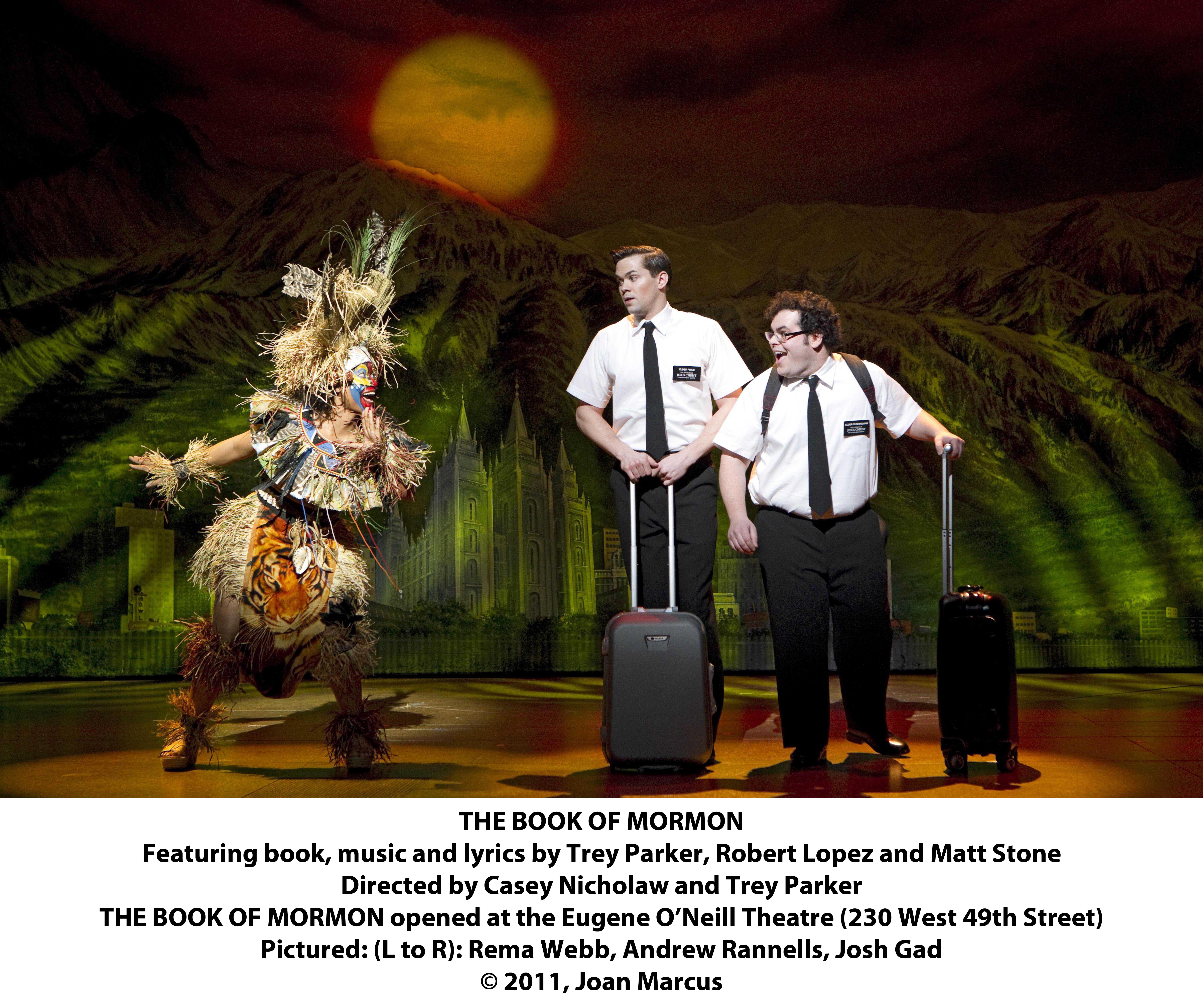 The Book of Mormon returns to the Paramount.