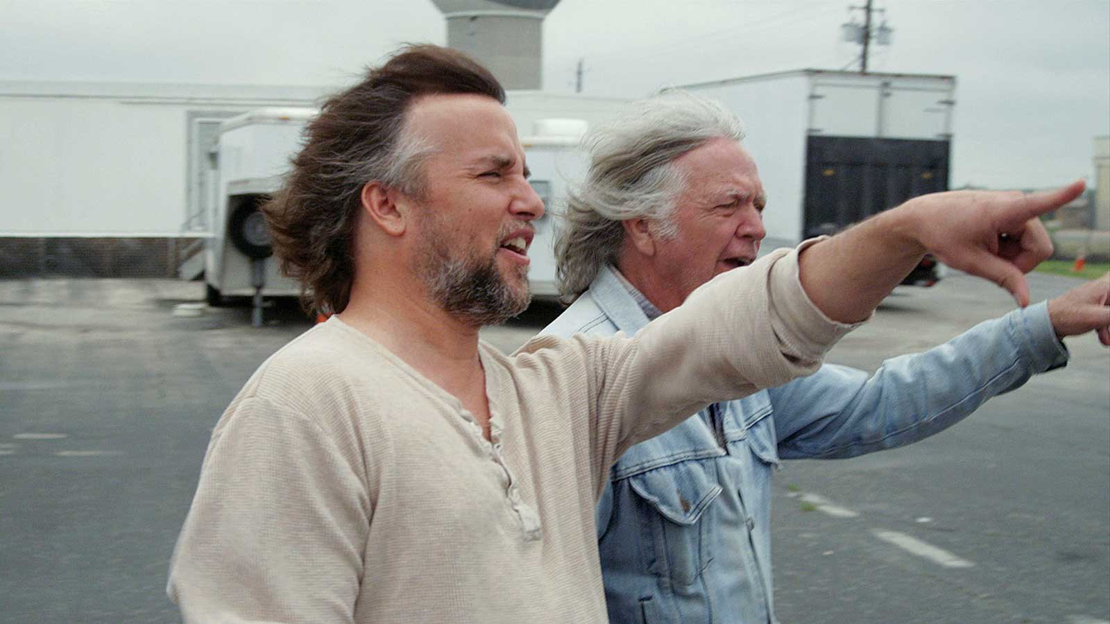 Directors Linklater (left) and Benning.Bando a Parte/FilmBuff
