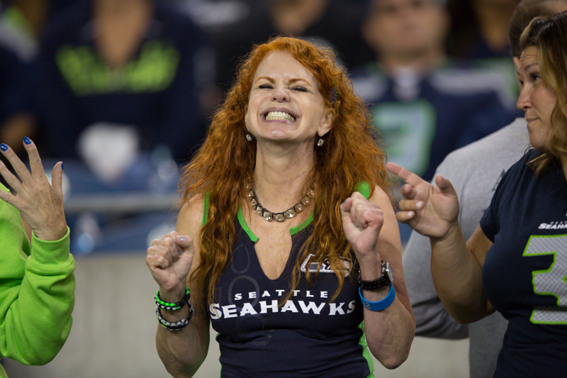 Yes, we're excited too...the Seahawks are back in town!