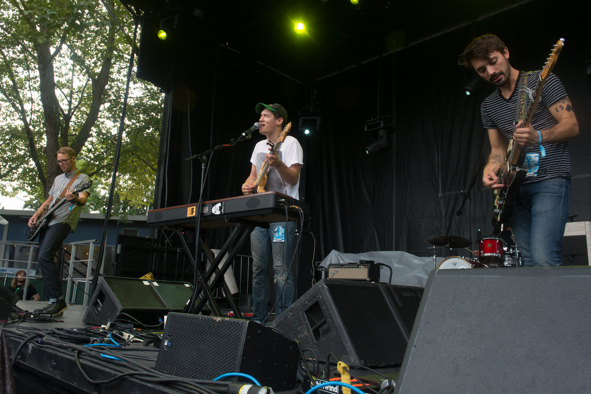 The Lonely Forest play their last ever performance to a huge crowd taking in every last moment. Photo by Morgen Schuler