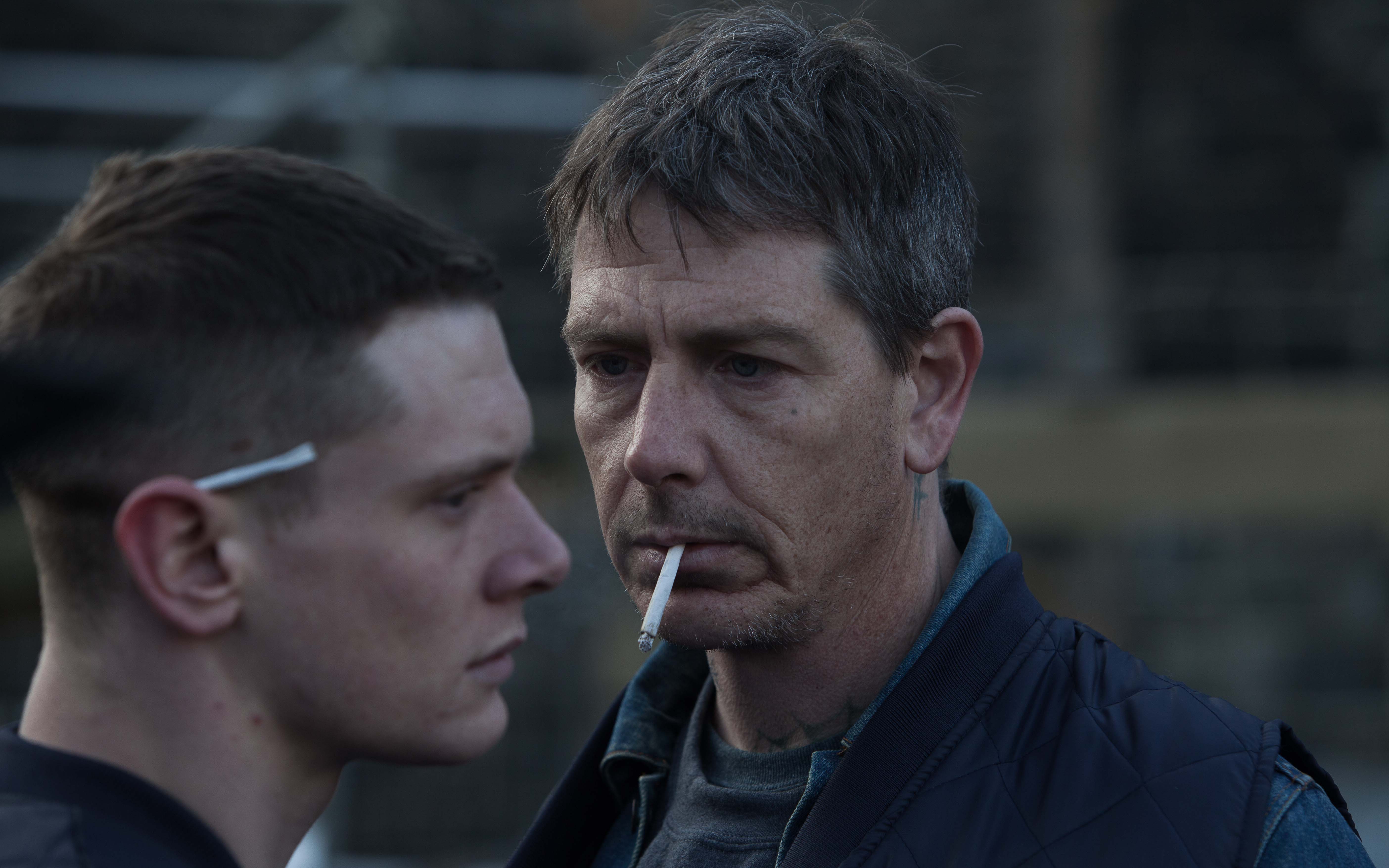 Uneasy inmates: O'Connell (left) and Mendelsohn.Tribeca Film