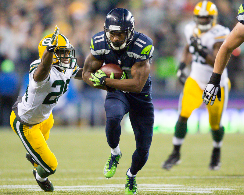 2) Percy Harvin. Harvin caught 7 for 7 for 59 yards.