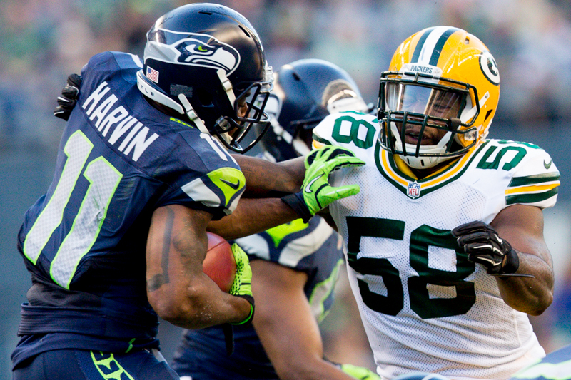 His double-threat repeatedly tripped up the Packers' defense.