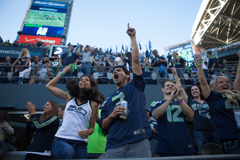 Keeping up a trend that will no doubt frustrate the Hawks' next visitor, the Denver Broncos, on September 21st.