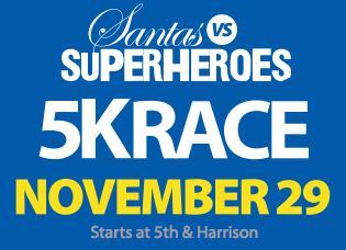 Seattle Marathon presents: Santas vs. Superheros 5k Saturday | November 29  8:30 am