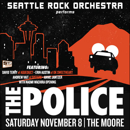 STG presents: Seattle Rock Orchestra performs The Police  Saturday | November 8 8