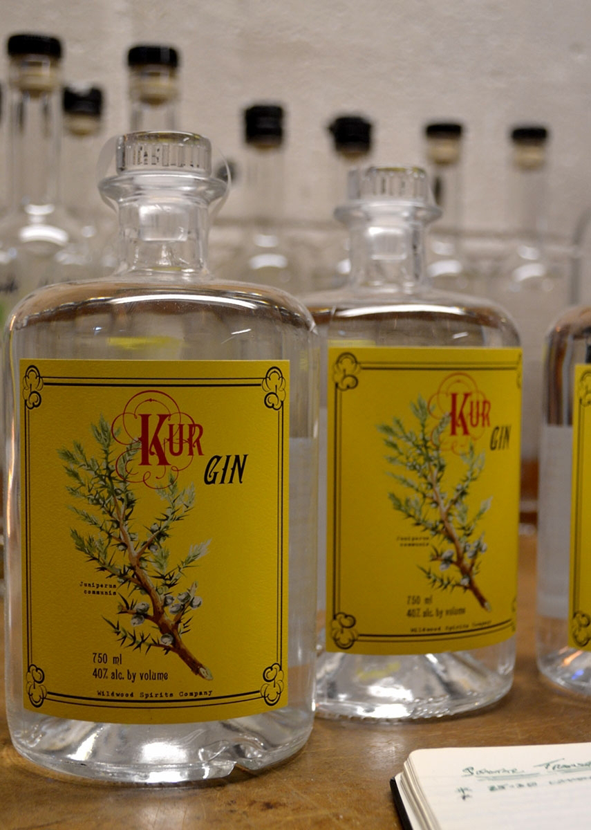 Wildwood Spirits Co. Kur Gin. Photo by Zoey Liedholm