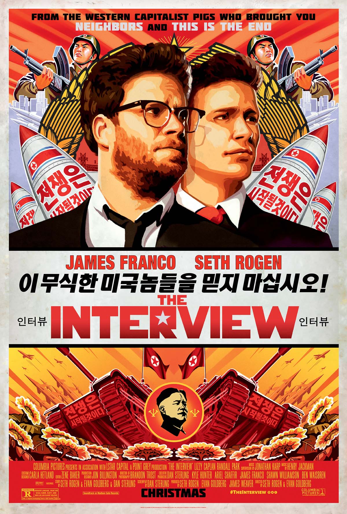 Columbia Pictures presents: The Interview Thursday | December 18 8 pm   Dave Skylark (James