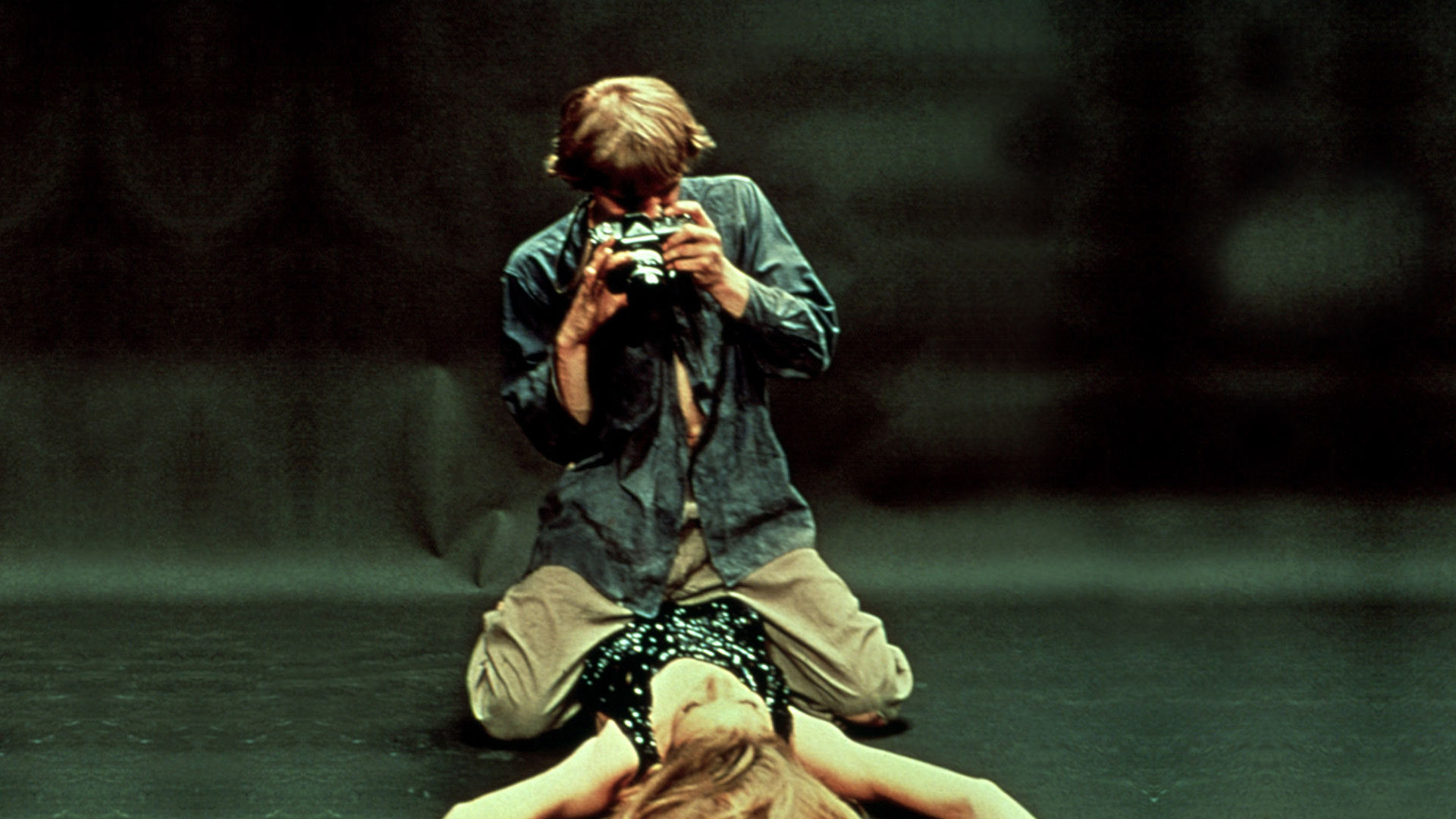 Camera coitus? Hemmings and Veruschka in Blow-Up.