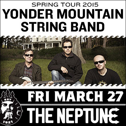 STG presents: Yonder Mountain String Band Friday | March 27 8 pm | Neptune