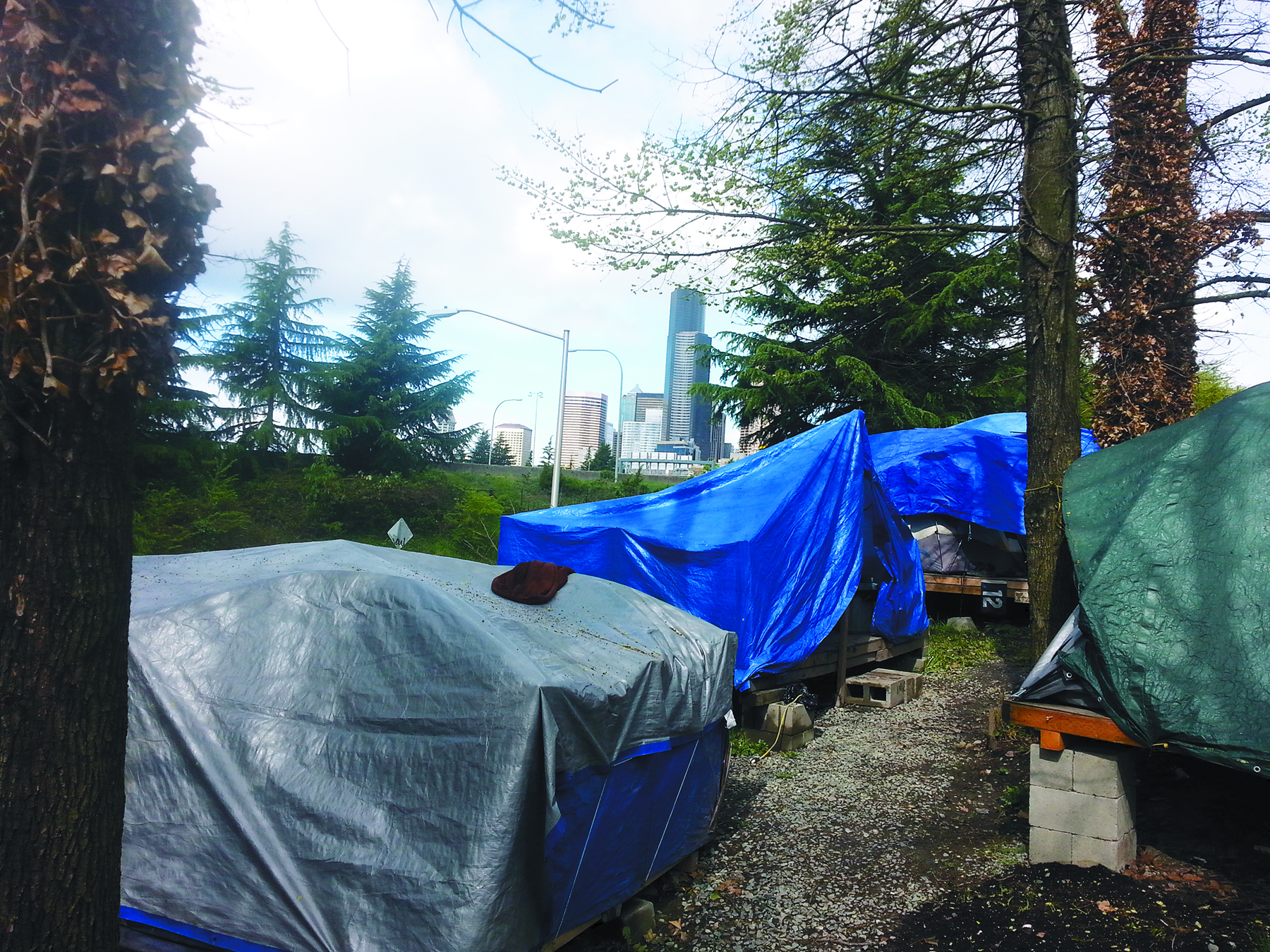Nickelsville is the city’s only formal tent city, but not for long.