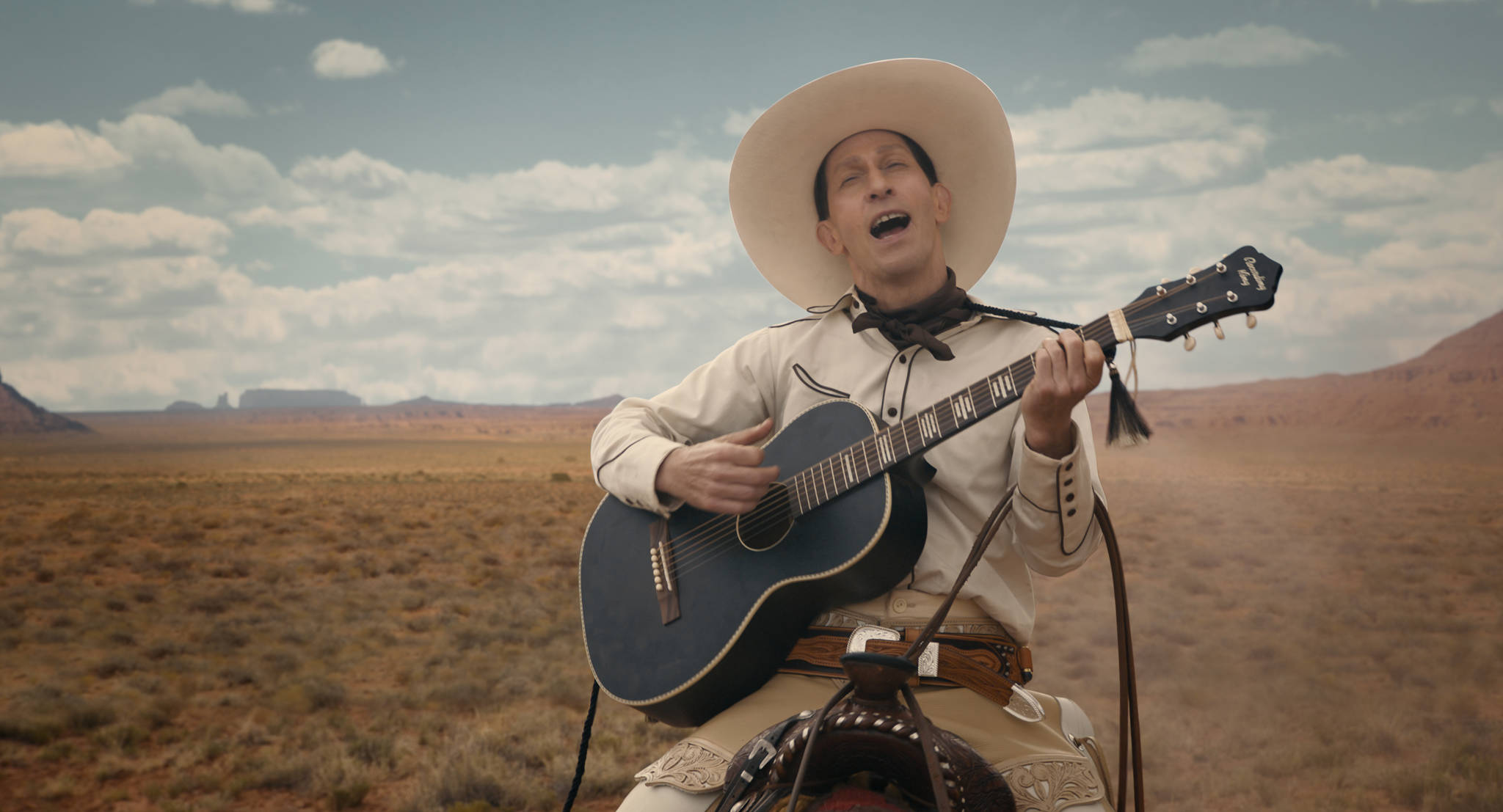 Tim Blake Nelson plays the titular Buster Scruggs. Photo courtesy Netflix