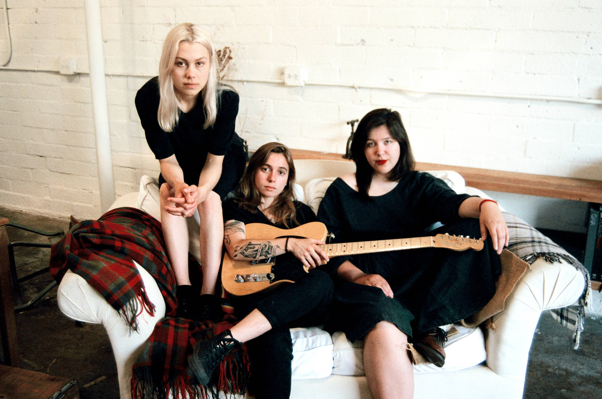 The boys are back in town: Phoebe Bridgers, Julien Baker, and Lucy Dacus combine forces to form Boygenius. Photo by Lera Pentelute