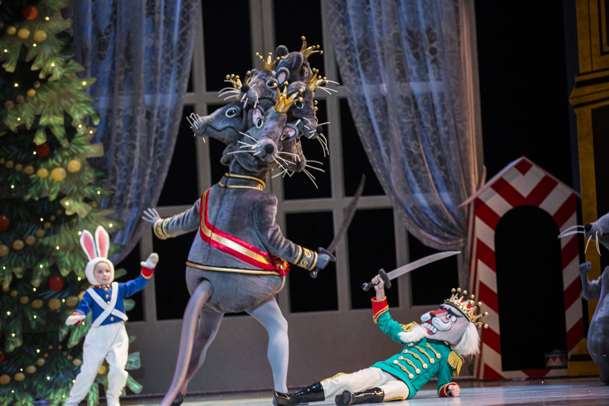 The holiday folly of Pacific Northwest Ballet rendition of George Balanchine’s ‘The Nutcracker’ returns for its annual run. Photo by Angela Sterling