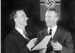 David Pichette (left) and R. Hamilton Wright in Hanging Lord Haw-Haw.