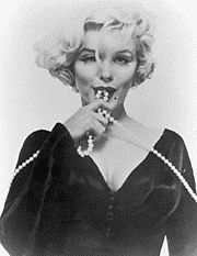 Monroe, the eternal blonde of promise.