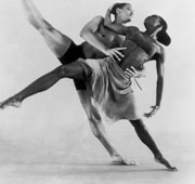 Ailey dancers Clifton Brown and Briana Reed.