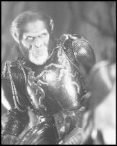 Tim Roth in Planet of the Apes.