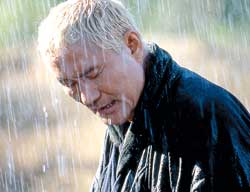 Takeshi "Beat" Kitano—writer, director, editor, and star—is Zatoichi incarnate.