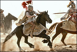 Alexander's warriors gallop off into a cinematic quagmire.