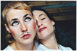 Bianca (left) and Sierra Casady of CocoRosie.