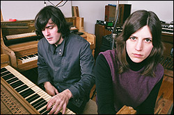 Matthew and Eleanor Friedberger of the Fiery Furnaces.