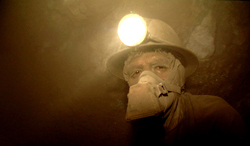 Miner explores globalization's reach even underground.