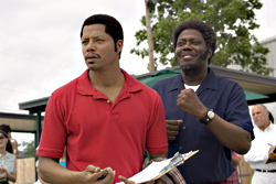 Changing lanes: Howard (left) and Bernie Mac.