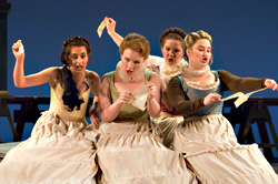 The merry student wives of Windsor.