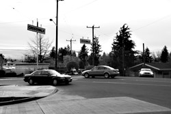 The West Seattle intersection where Tatsuo Nakata was struck and killed.